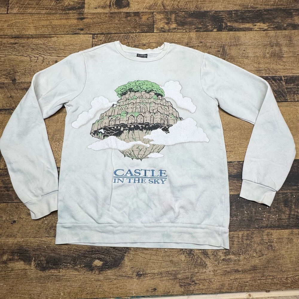 Our Universe Castle in the Sky‎ Studio Ghibli Graphic Sweatshirt SM